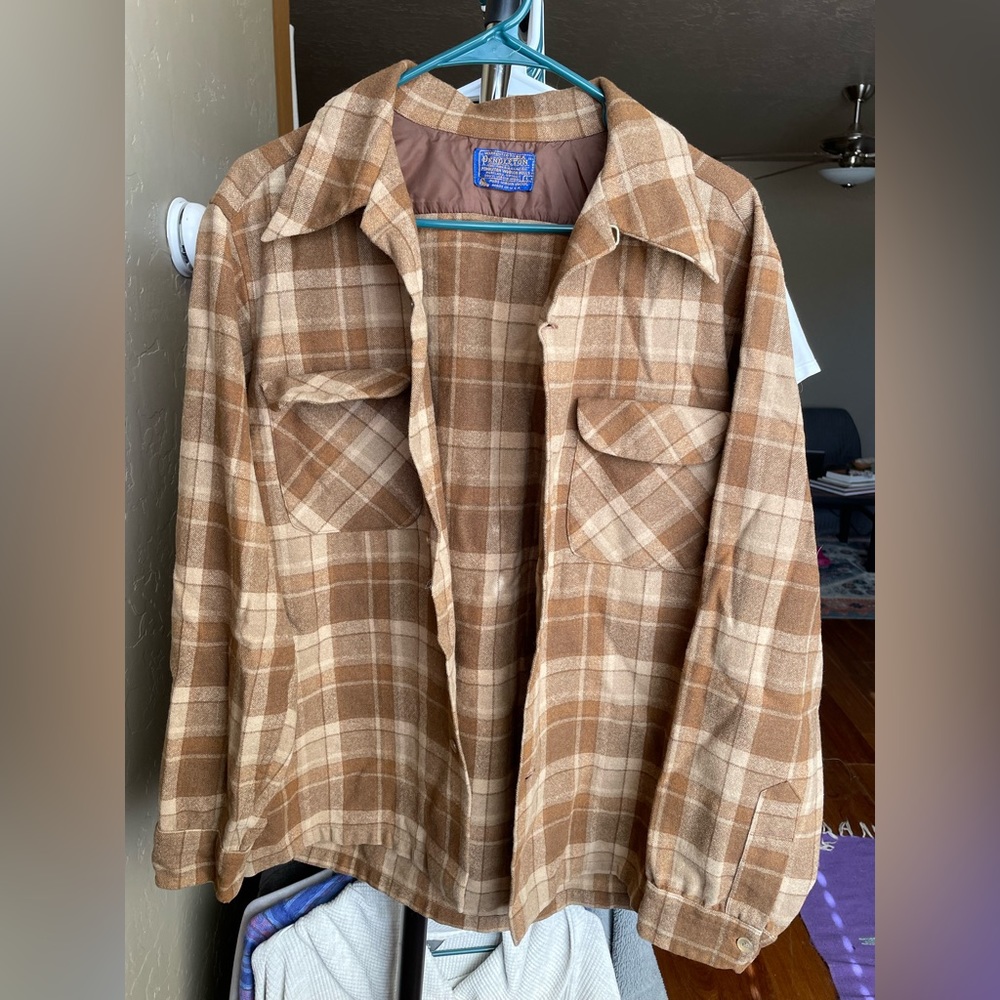 Pristine 1960’s Men’s Vintage Pendleton Board Shirt
